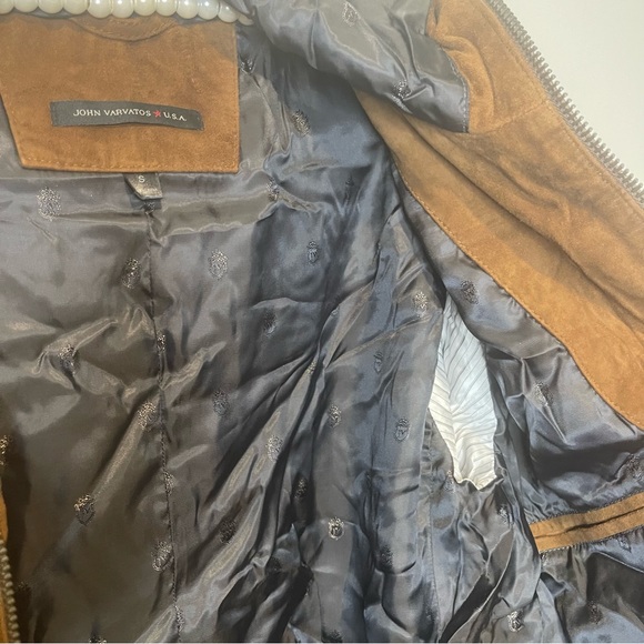 John Varvatos Star USA Suede Jacket - Picture 12 of 14